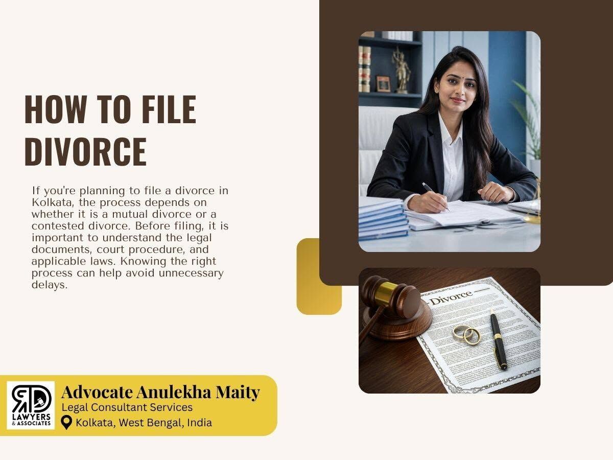 Kolkata, Legal, Advocate Anulekha Maity - How To File Divorce In Kolkata?