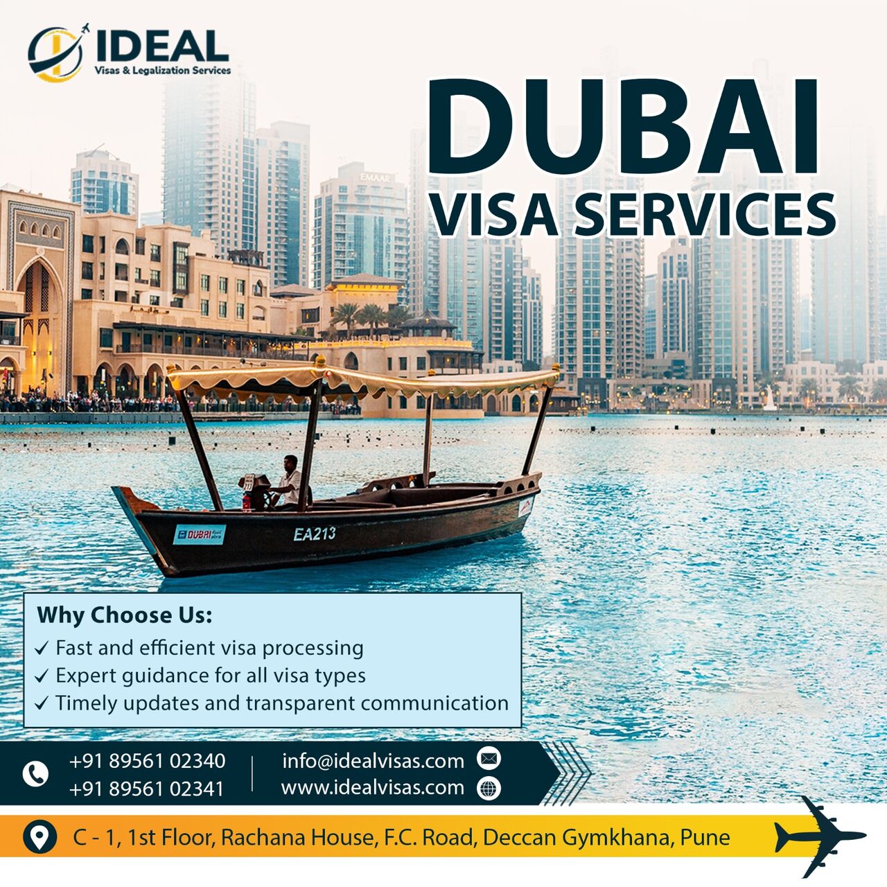 Pune, Travel, Expert Dubai Visa Consultant In Pune