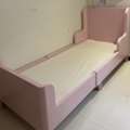 SAR 600,  Ikea BUSUNGE Children Extendable Bed: 1 White 1 Pink