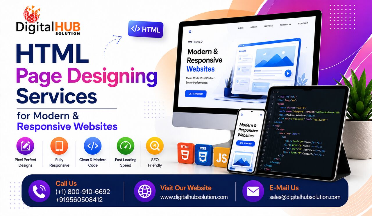 New York, Business, HTML Page Designing Services For Modern & Responsive Websites