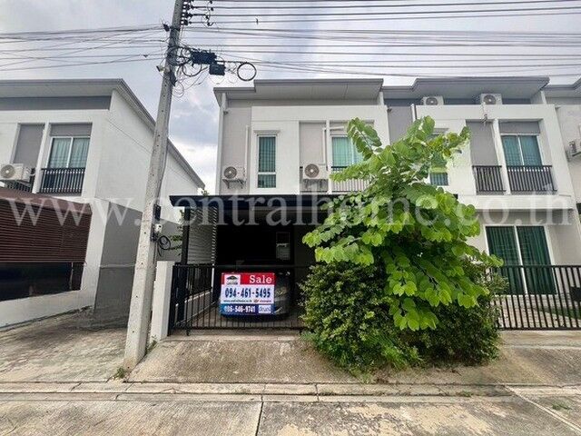 Bangkok, Real Estate For Sale, THB 2290000,  3 BR,  17 Sq. Feet,  Reserve Now, Townhome Forre Lam Luk Ka, Khlong 5, Corner House, Cheap Price, Good