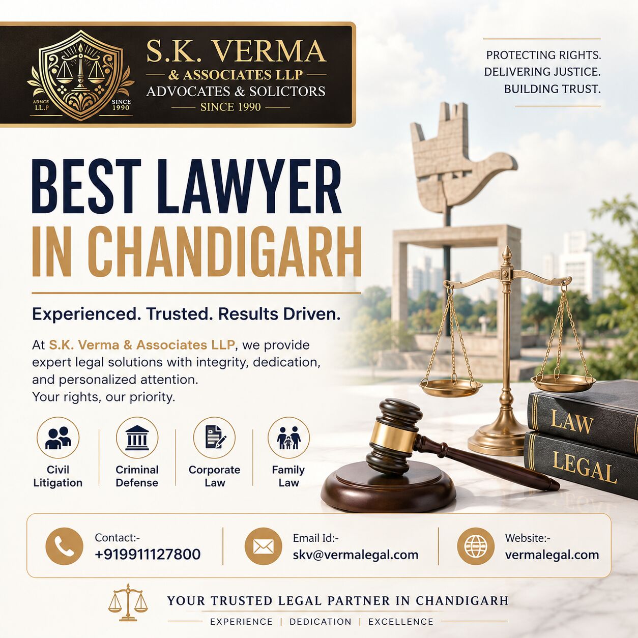Chandigarh, Legal, Need The Best Lawyer In Chandigarh For Expert Legal Advice?