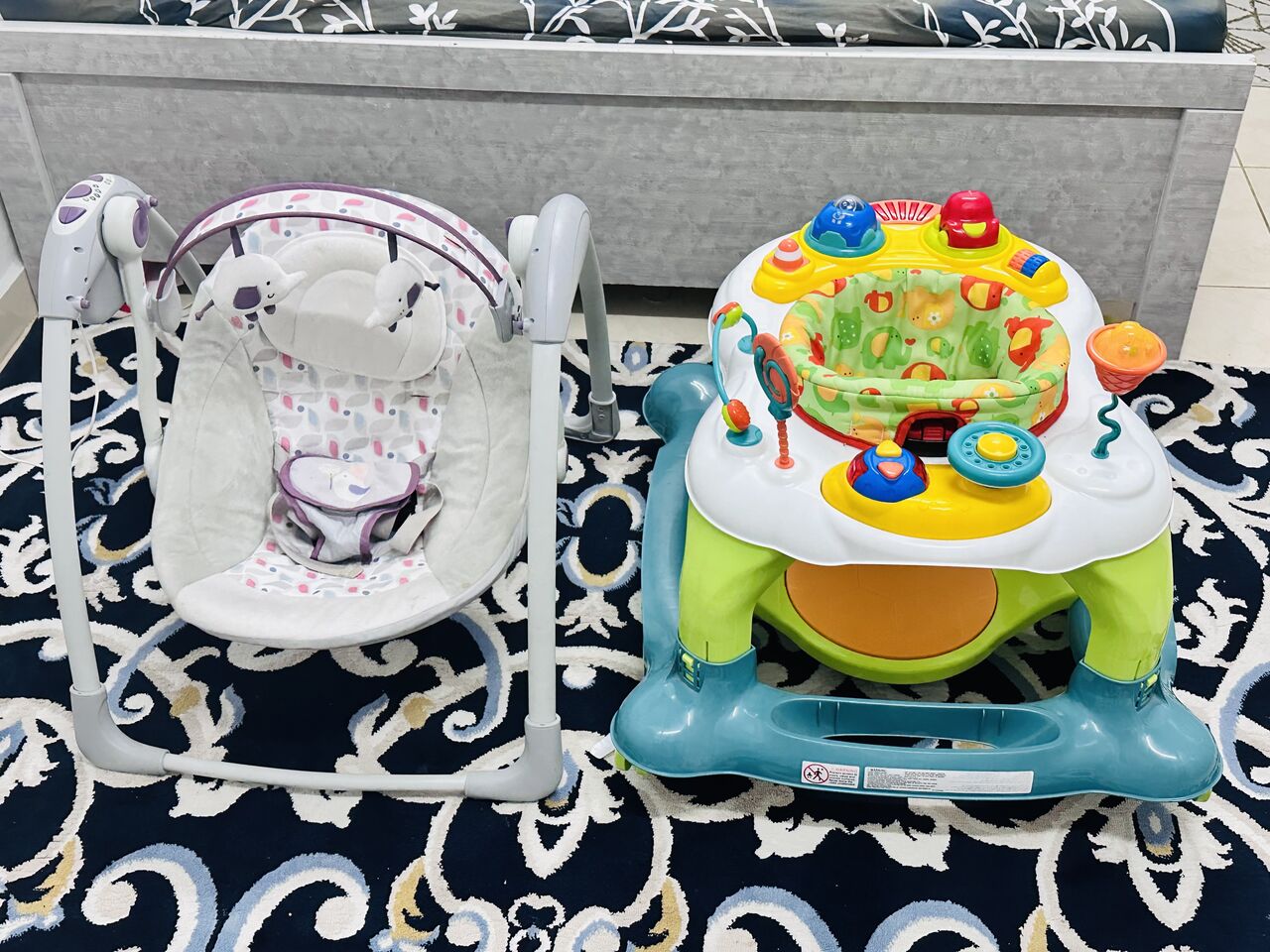 Al Thuqbah, Baby & Kid Stuff, SAR 550,  Baby Walker & Swing Juniors- 3 In 1