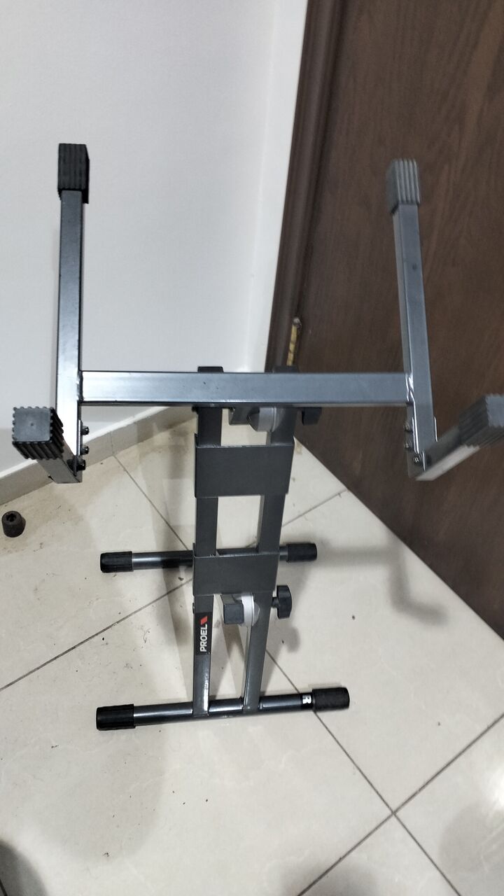 Khobar, Musical Instruments, SAR 350,  Brand New "Proel EL700" Adjustable Amplifier & Monitor Stand For Sale