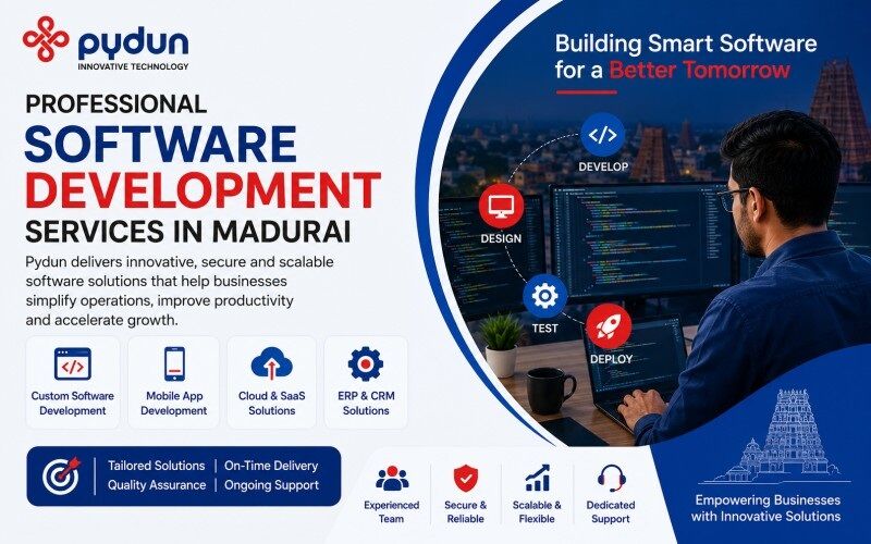 Madurai, Software Development, Professional Software Development Services In Madurai