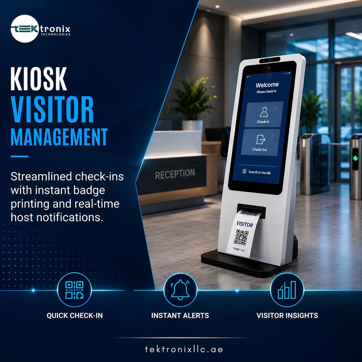 Dubai, Technical, Best Kiosk Visitor Management System For UAE Healthcare Facilities & Hospitals