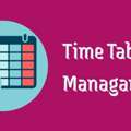 Time Table Management Application | School Time Table Generator Software