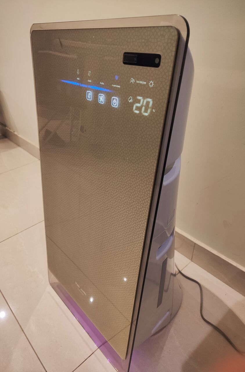 Riyadh, Household Items, SAR 900,  Panasonic Air Purifier & Humidifier &ndash; Japanese Made With Nano Technology