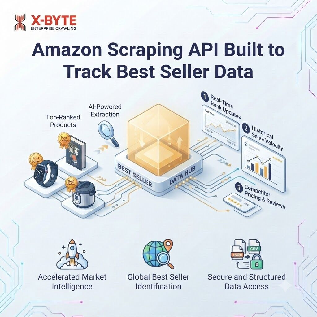 Tbilisi, Software Development, Amazon Scraping API Built To Track Best Seller Data