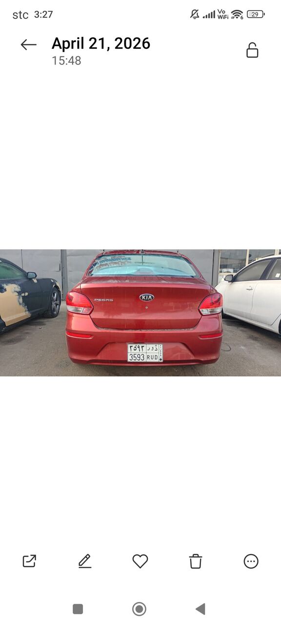 Riyadh, Vehicles, Cars & Trucks , SAR 32,  Kia Peegas,  2021,  Automatic,  90000 KM,    Model