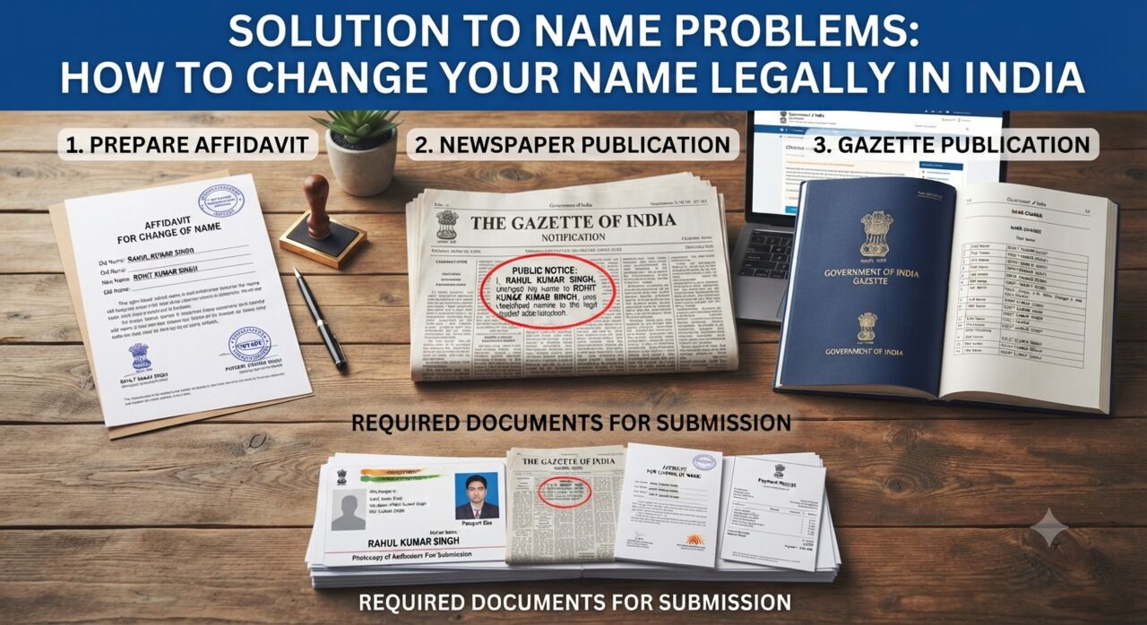 New Delhi, Legal, Name Change Legal Process: Expert Advocate Advice & Consultation