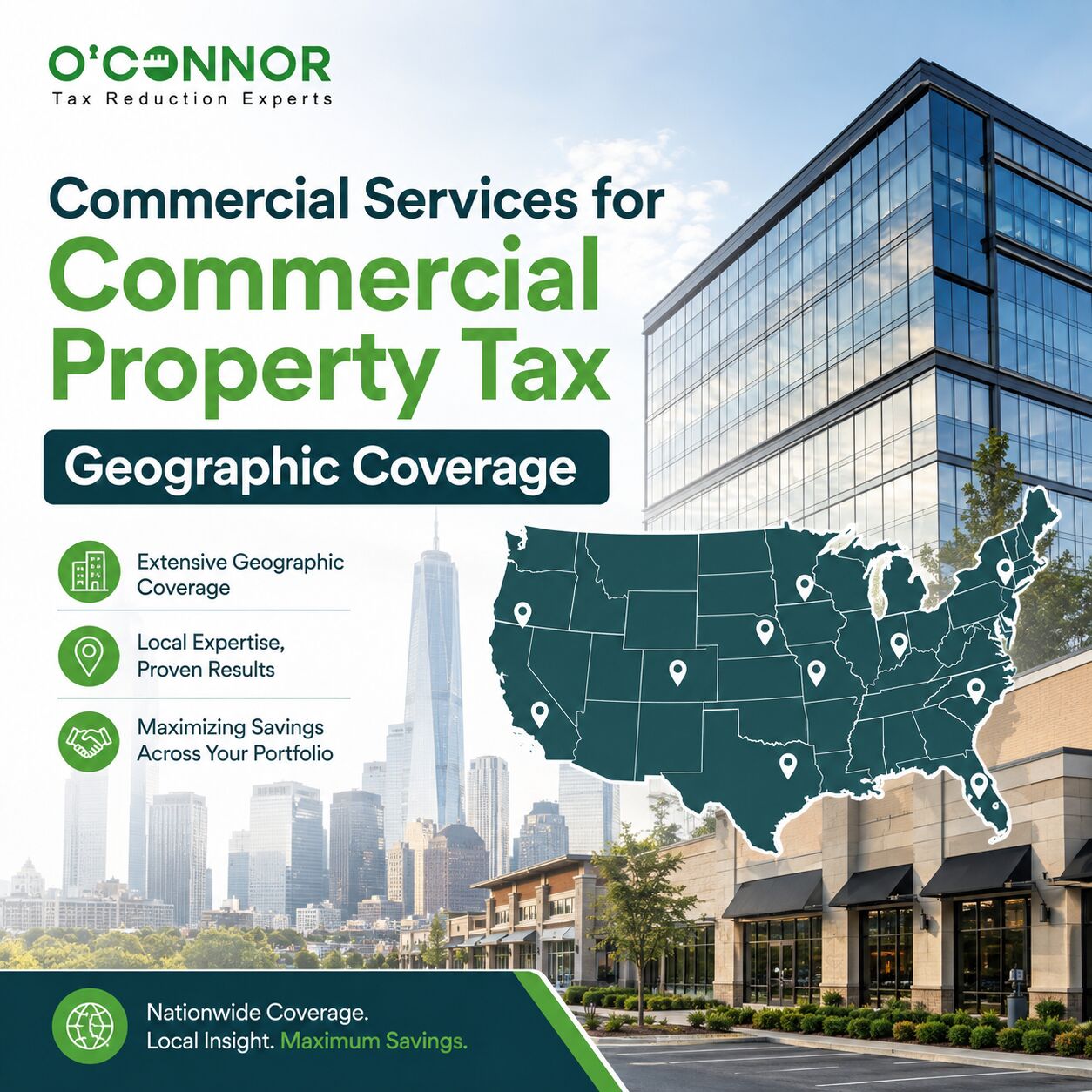 New York, Real Estate, Commercial Services For Commercial Property Tax Geographic Coverage
