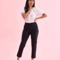 INR 299,  Buy Premium Women Formal Pants For Comfort, Fit, And Professional Style | Go Colors