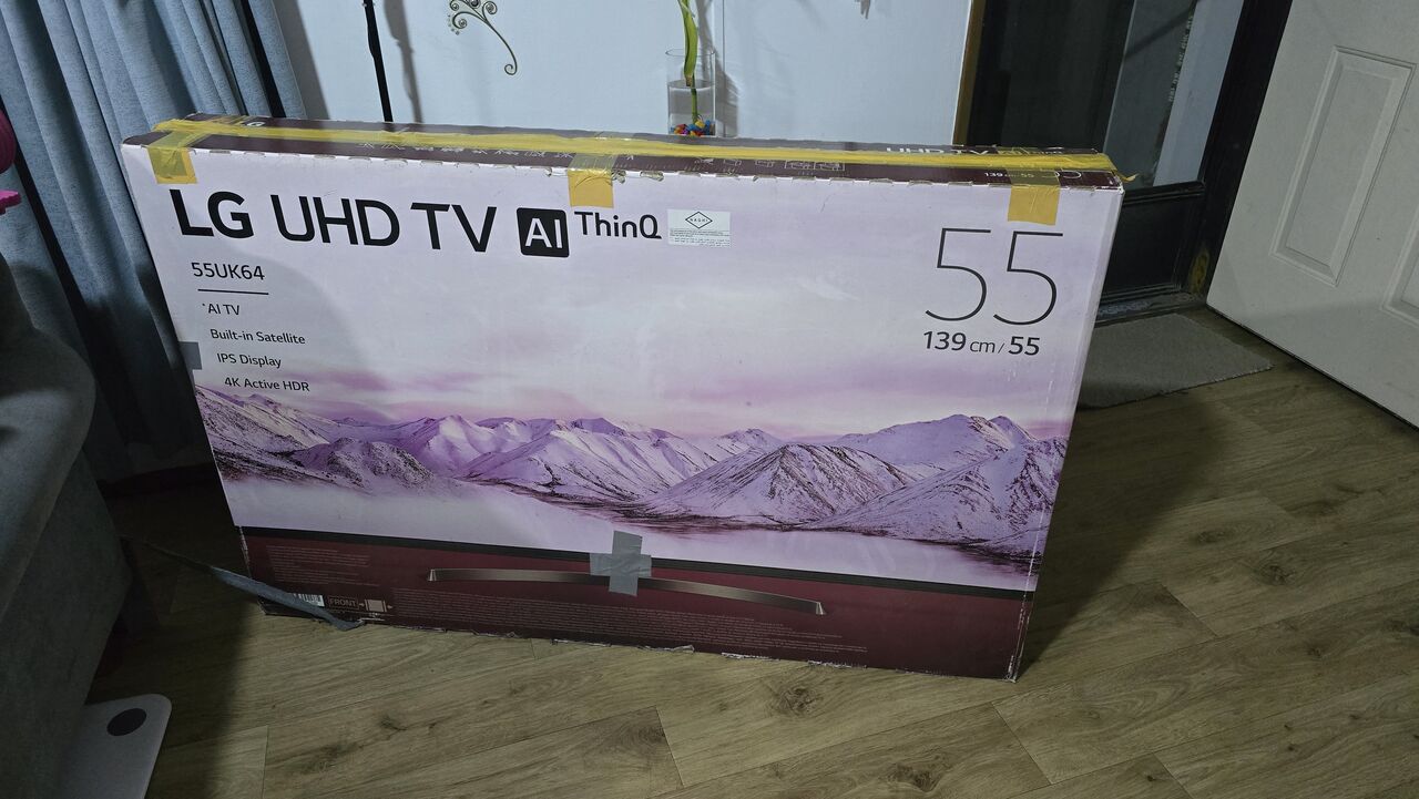 Jubail, Electronics, SAR 1000,  LG 4K TV 55inch IPS Display With Magic Remote + Sony Sound 5.1 System