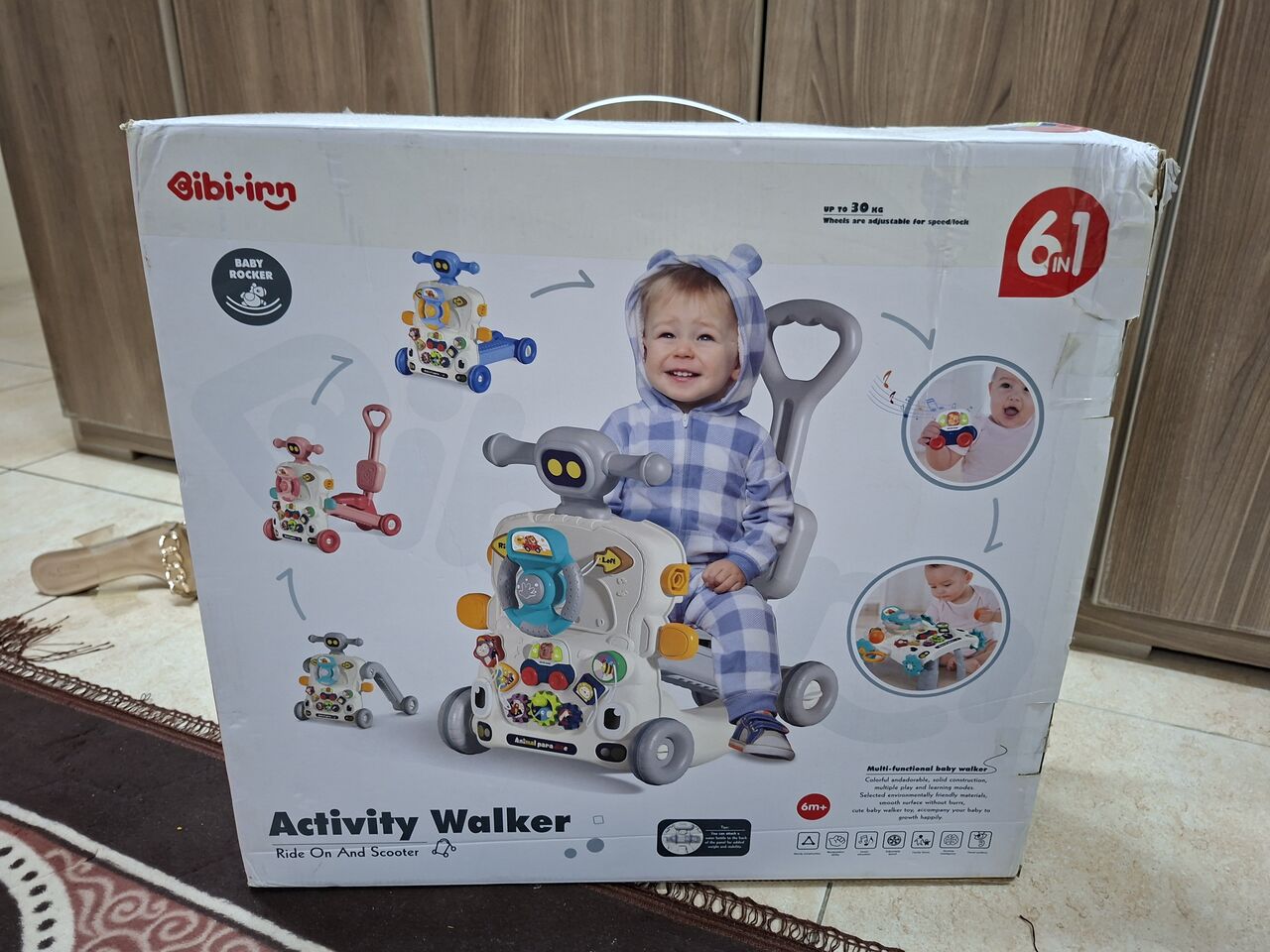 Jubail, Baby & Kid Stuff, SAR 250,  Baby Learning / Activity Walker, Bouncer, Carry Cot, Carrier