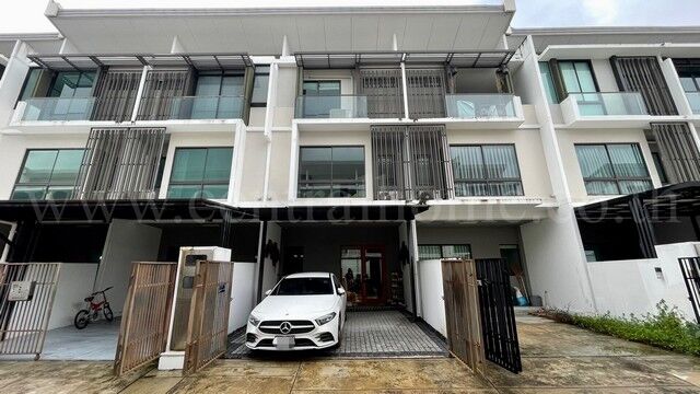 Bangkok, Real Estate For Sale, THB 6990000,  3 BR,  21 Sq. Feet,  Reserve Now, 3-story Townhome, The Landmark Ekkamai - Ramindra, Already Extended,