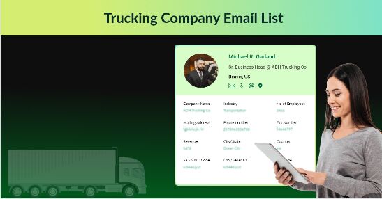 New York, Business, Find Verified Trucking Company Email List Today