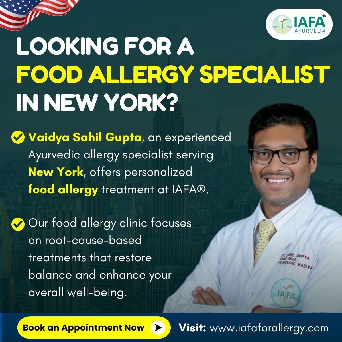 San Francisco, Health & Beauty Items, USD 1,  Looking For A Food Allergy Specialist In New York? | Expert Ayurvedic Food Allergy Treatme