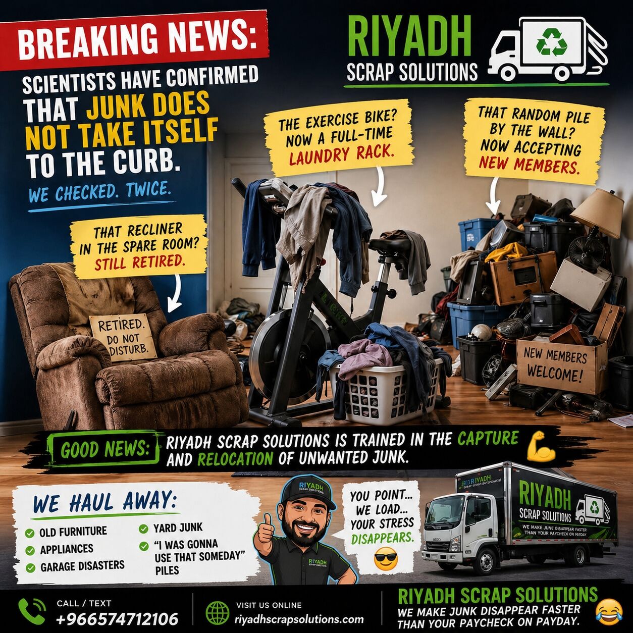 Riyadh, Items Wanted, Riyadh Scrap Solutions