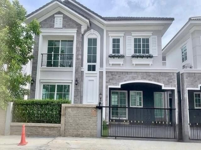 Bangkok, Villas, THB 60000,  39 Sq. Feet,  HR 10318 2-story Semi-detached House For Rent, English Style, 151 Sq M, 4 Bedrooms,