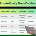 Get Verified Private Equity Firms Email List Today