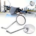 SAR 60,  High-Quality Metal Motorcycle Mirrors &ndash; Silver