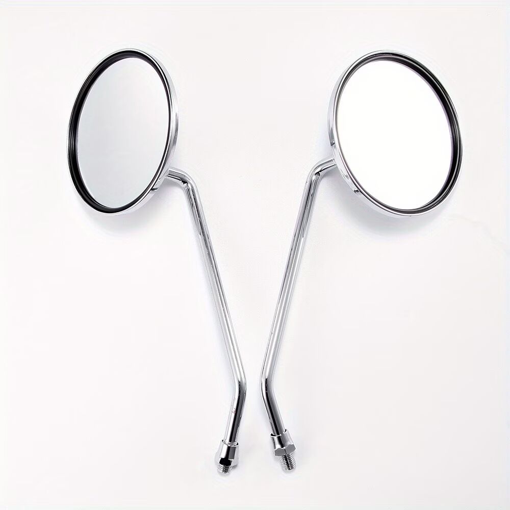 Al Manar, Motorcycles, SAR 60,  High-Quality Metal Motorcycle Mirrors &ndash; Silver
