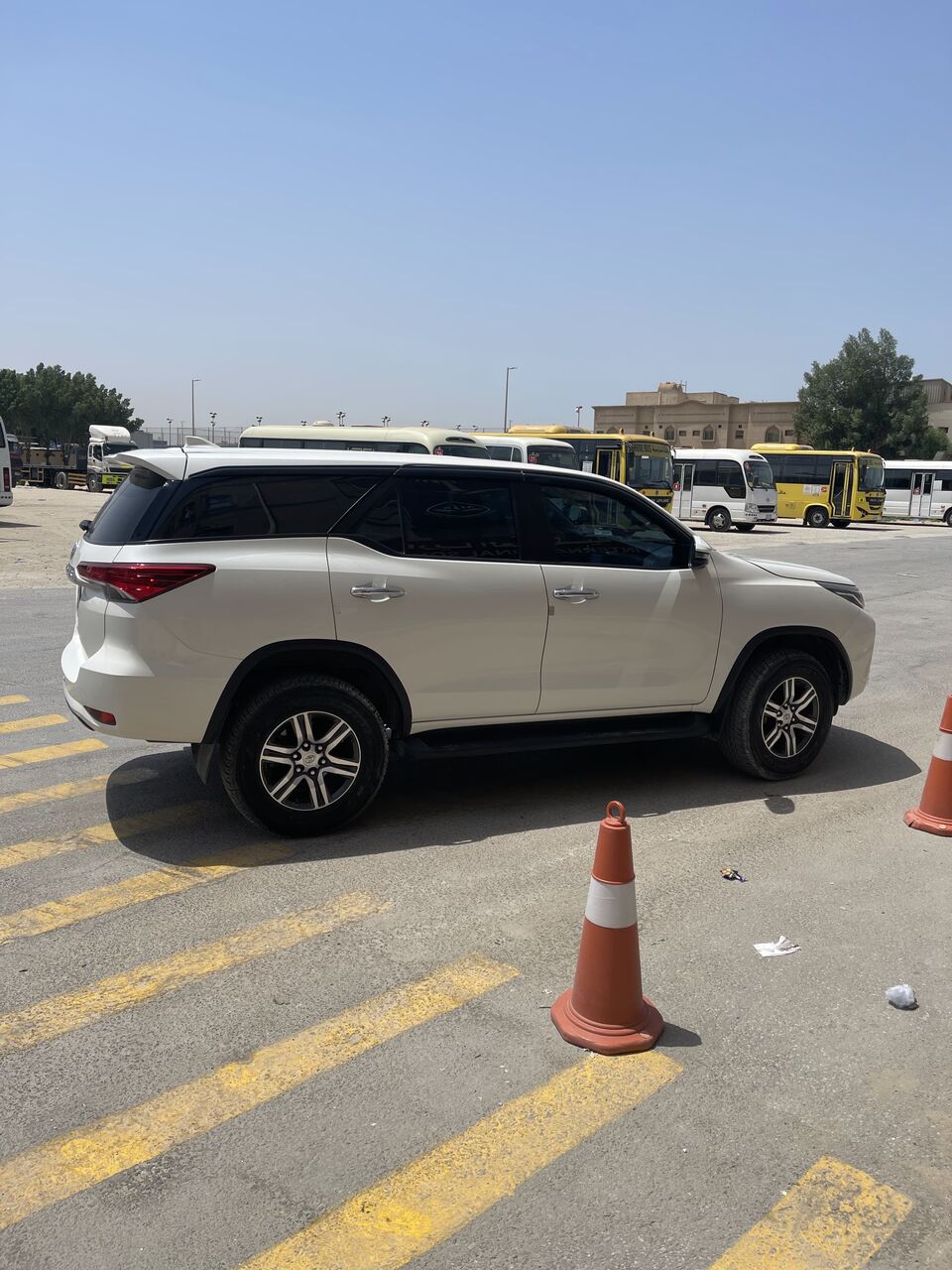 Madinah, Vehicles, Cars & Trucks , SAR 98000,  Toyota Fortuner GX - Pearl White,  2023,  Automatic,  85000 KM,