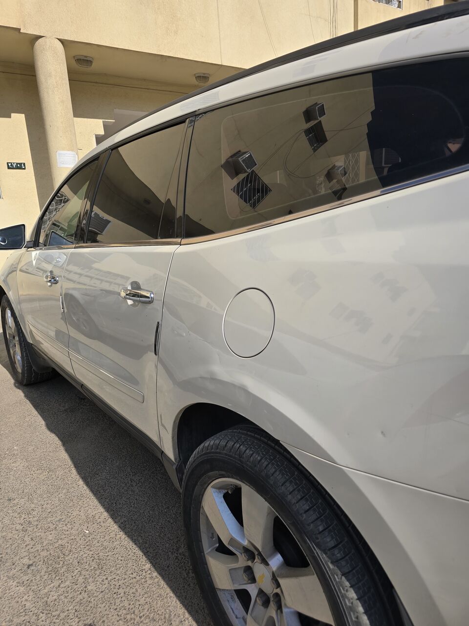 Al Murabba, Vehicles, Cars & Trucks , SAR 22000,  Chevrolet Traverse LT,  2012,  Automatic,  265 KM,   - Pearl White Color (7 Seater) For Sale