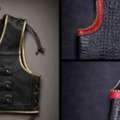CAD 180,  Men's Leather Biker Vest By Cachee Cave Genuine Leather, Classic Biker Style