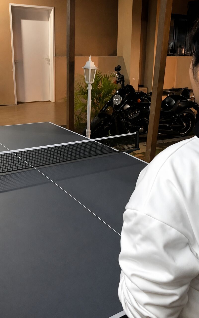 Dammam, Sporting Goods, SAR 900,  Premium Table Tennis Set &ndash; Professional Bats + Net + Balls Included