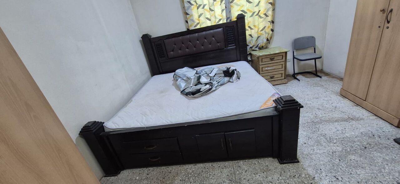 Jubail, Furniture, SAR 200,  Wooden Single Bed White Color 200sr
