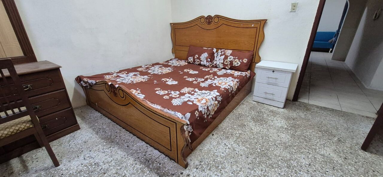 Jubail, Furniture, SAR 200,  Wooden Single Bed White Color 200sr