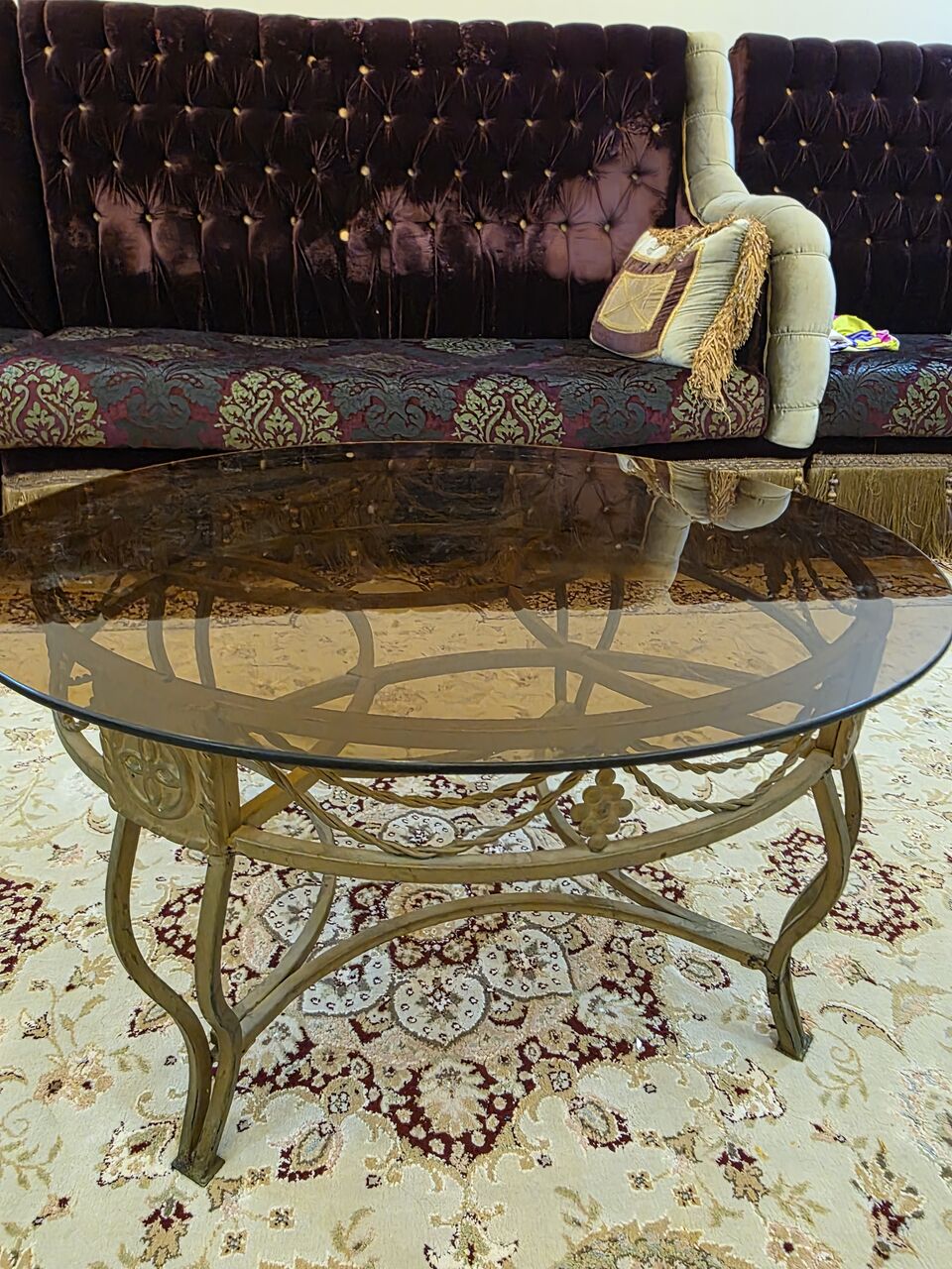 Jubail, Household Items, SAR 100,  Glass Round Table