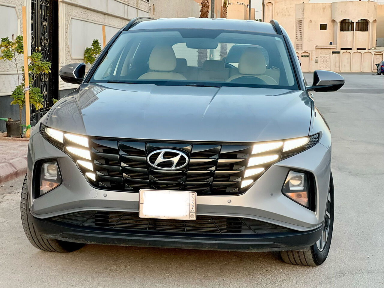 Riyadh, Vehicles, Cars & Trucks , SAR 76000,  Hyundai Tucson,  2024,  Automatic,  82238 KM,   Smart   2.0 L 4x4 All Original Condition