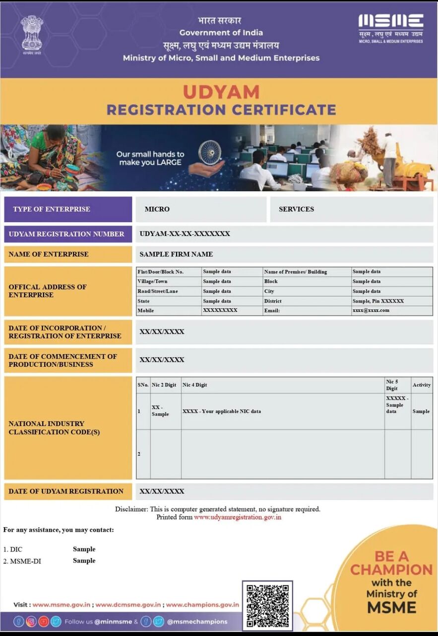 Jharkhand, Financial, MSME Udyam Registration Online &ndash; Complete Business Assistance