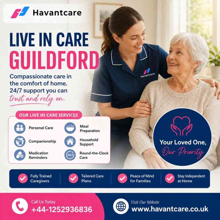 London, Health, Live In Care Guildford | Trusted Home Care Support