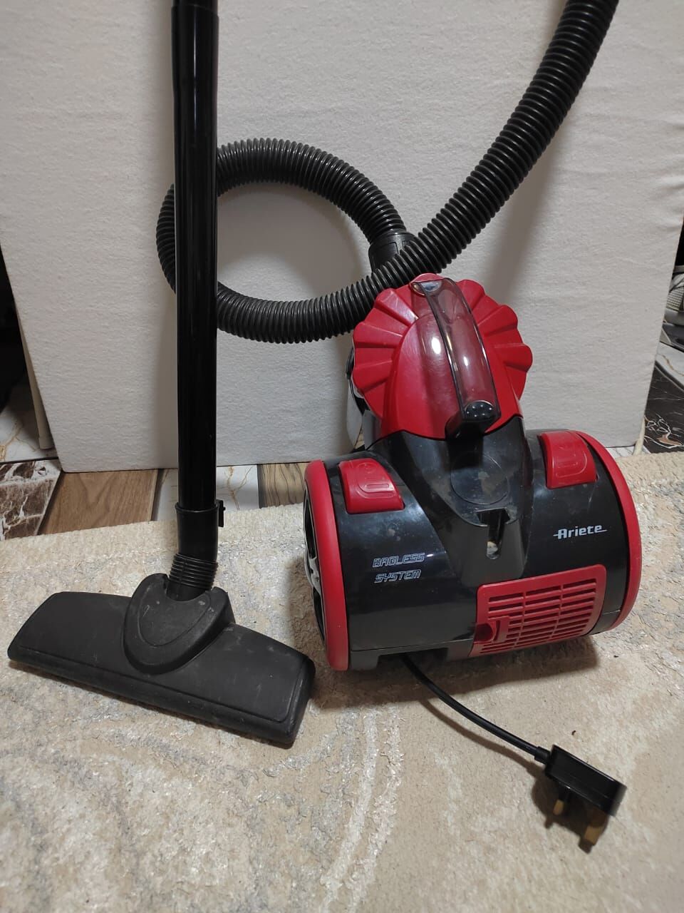 Umm Al Hamam, Electronics, SAR 180,  Ariete Easy Compact Bagless Vacuum Cleaner &ndash; Excellent Working Condition