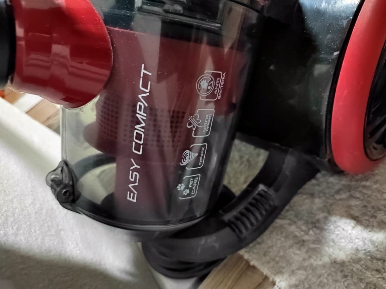 Umm Al Hamam, Electronics, SAR 180,  Ariete Easy Compact Bagless Vacuum Cleaner &ndash; Excellent Working Condition