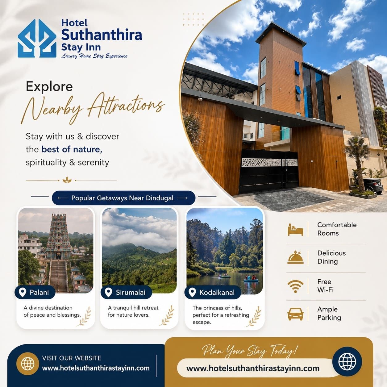 Mumbai, Travel, Family Hotel In Dindigul For Leisure & Pilgrimage