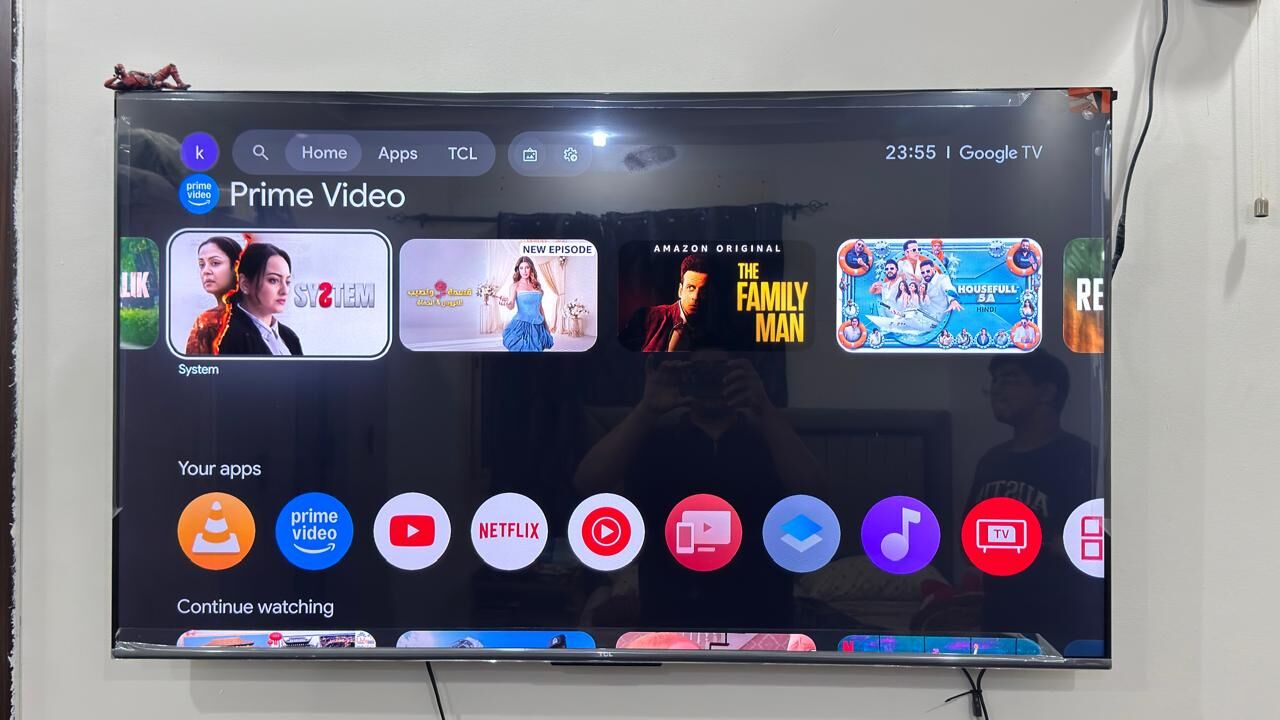Riyadh, Electronics, SAR 1200,  TCL 55 Inch 4K HDR Google TV