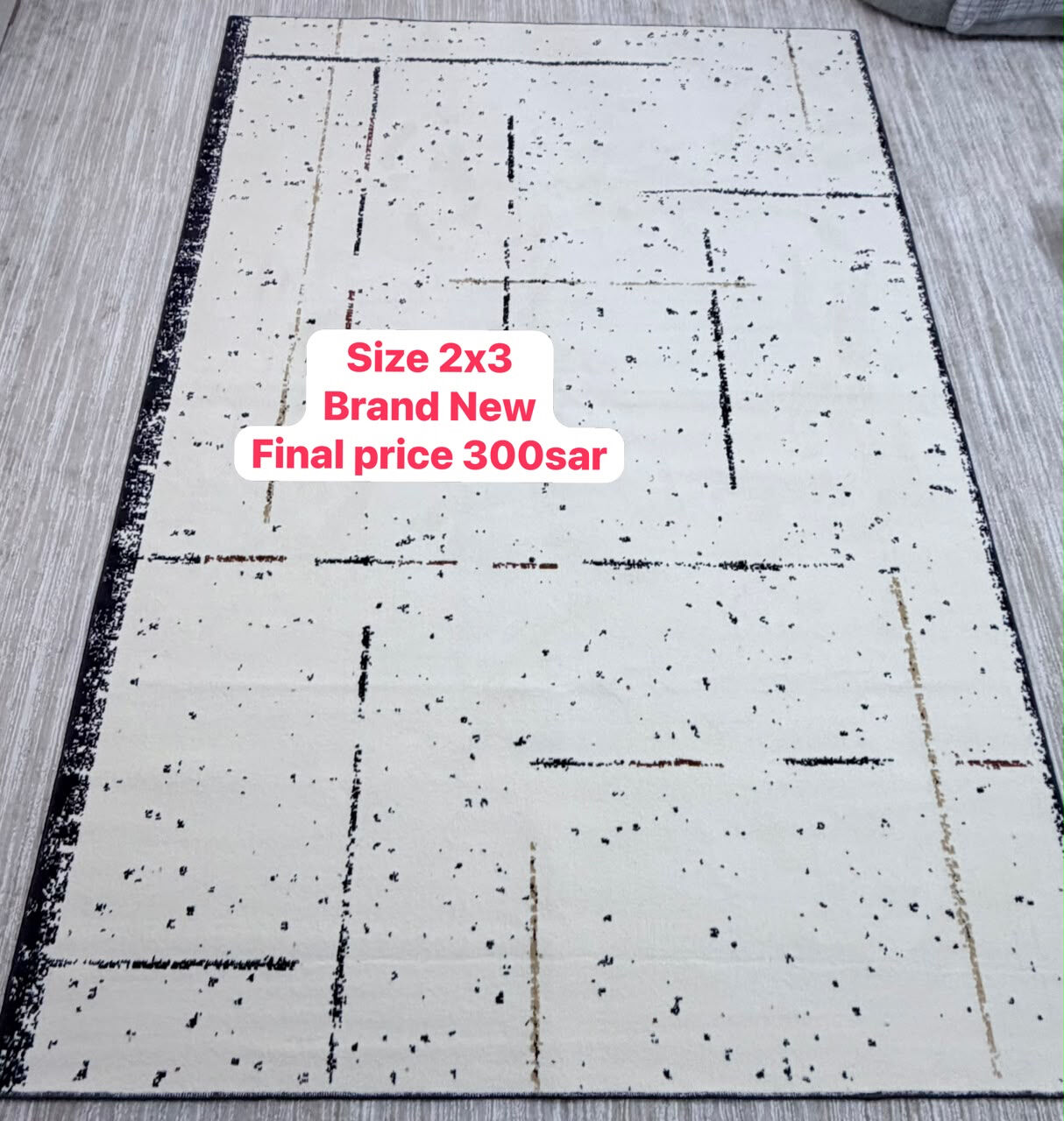 Riyadh, Household Items, SAR 1234,  Size 2x3 Rug Brand New For Sale