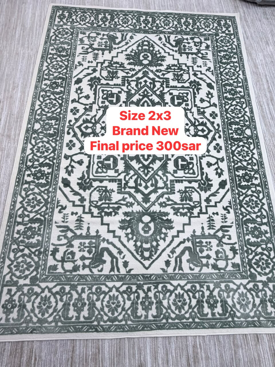 Riyadh, Household Items, SAR 1234,  Size 2x3 Rug Brand New For Sale