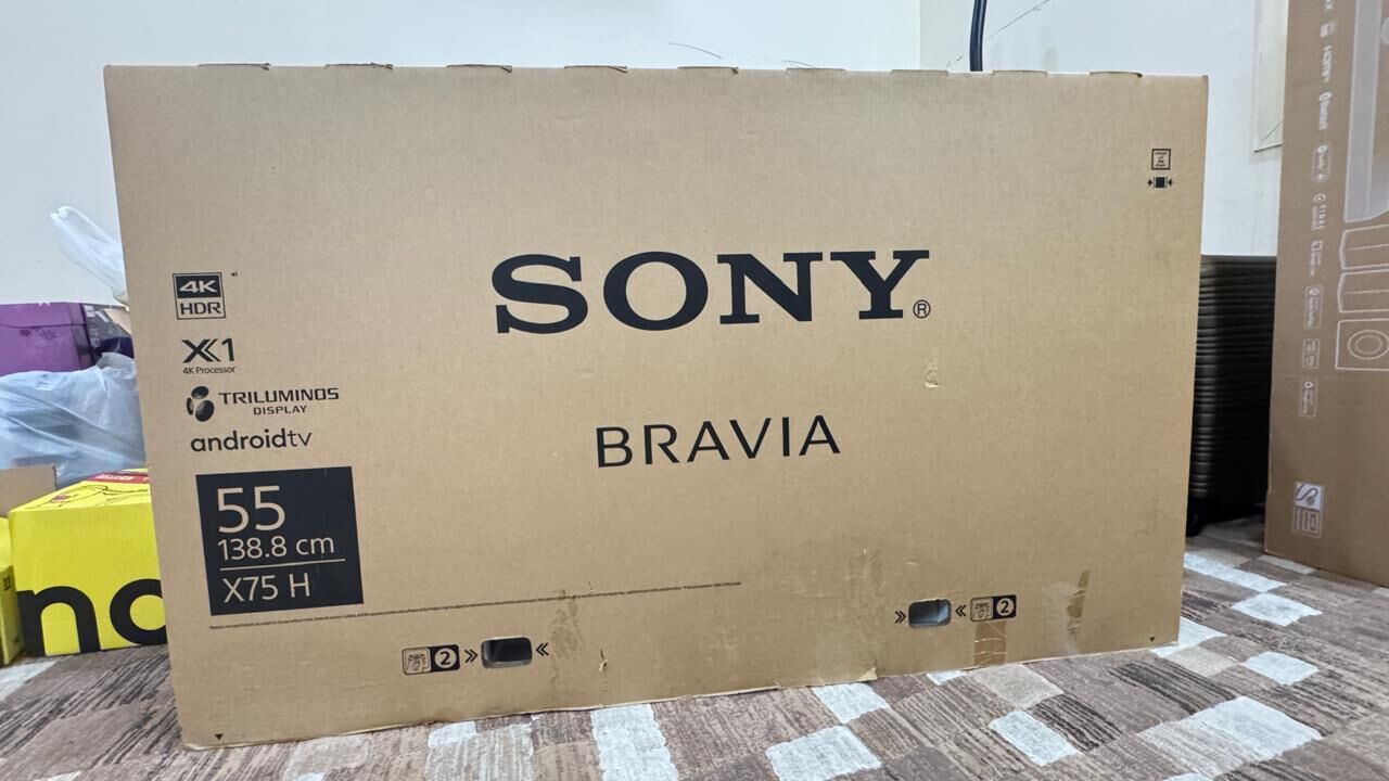 Riyadh, Electronics, SAR 1400,  Sony Bravia X75H 55-inch