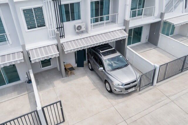 Bangkok, Villas, THB 12998,  17 Sq. Feet,  Bang Pakok Hospital 8, Near MRT Lak Song, 850 M. 1.22 Km. Townhouse For Rent, 3 Bedrooms,