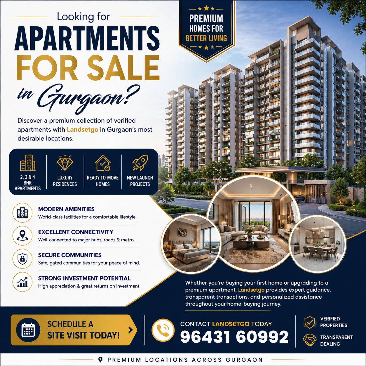 New Delhi, Residential Plots, Buy Property In Gurgaon | Verified Listings | LandsetGo
