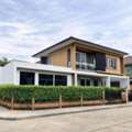 THB 9800000,  4 BR,  73 Sq. Feet,  2-storey Detached House For Sale, Corner House, 73.60 Sq M, Golden Village On Nut -
