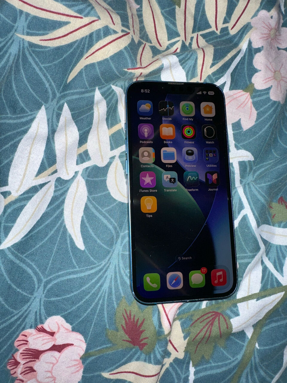 Jubail, Mobile Phones, SAR 1000,  I Phone 13 Blue 256 Gb 81 Percent Battery Health