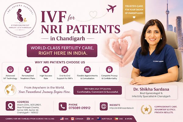 Chandigarh, Health, Best IVF Centre For NRI Parents In Chandigarh | Dr. Shikha Sardana