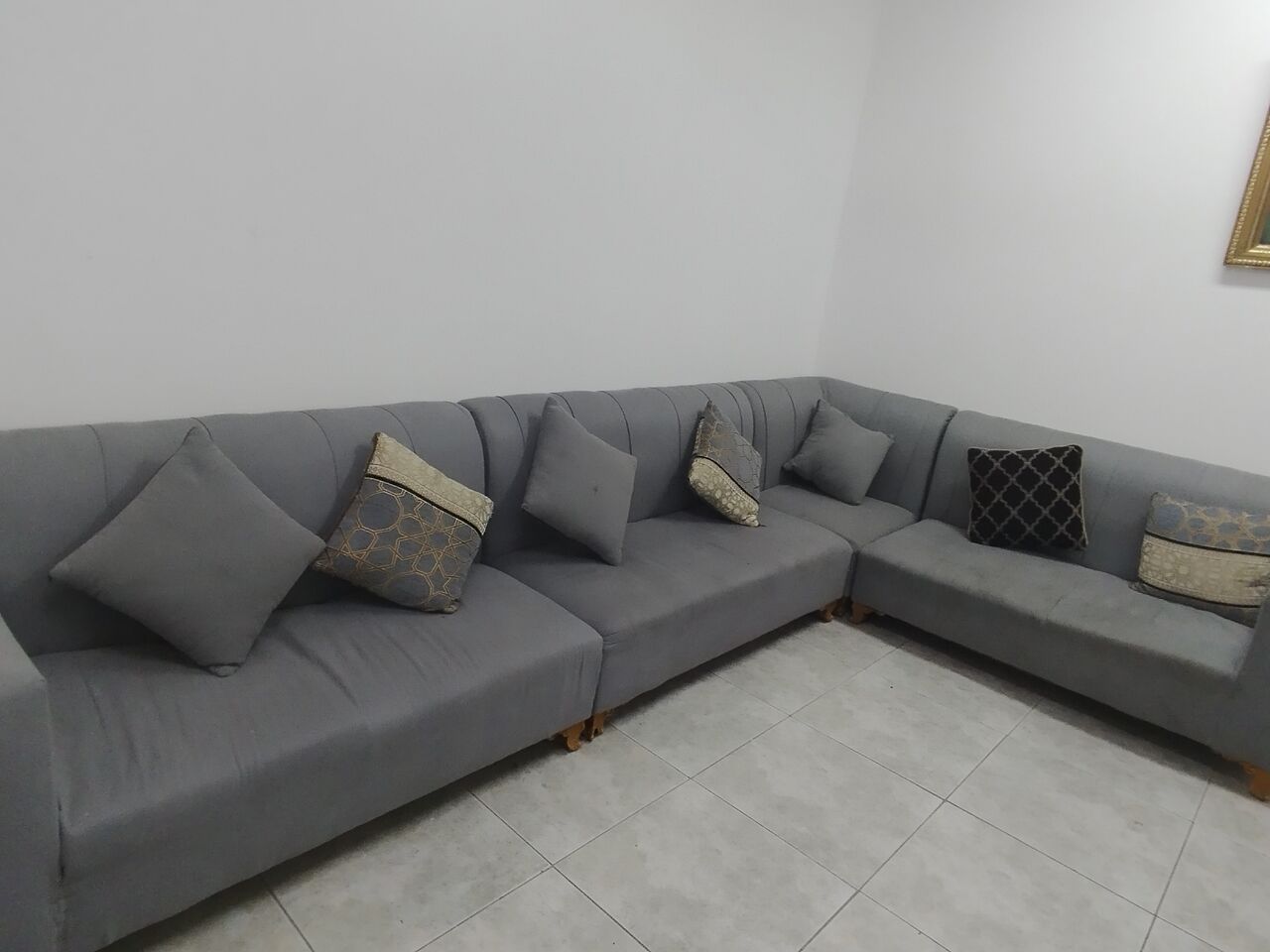 Al Batha, Household Items, SAR 250,  9 Seater Sofa 6+3 Available In Through Away Price, First Come First Serve